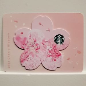 Starbucks 2023 Pink Cherry Blossom Card